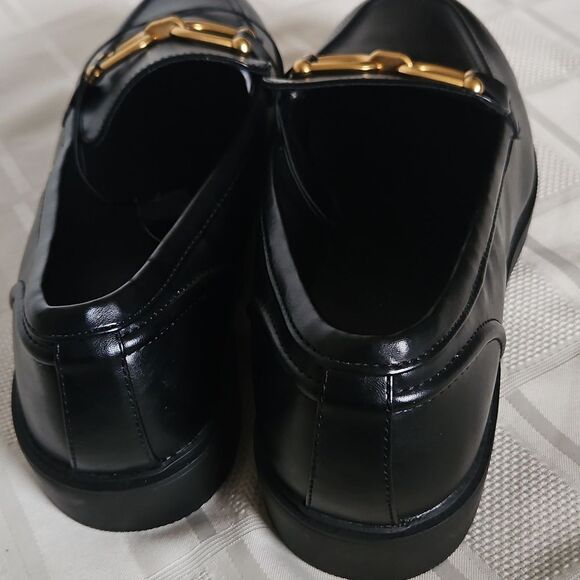 Torrid Women's Black Loafers with Gold Accent - Picture 16 of 16